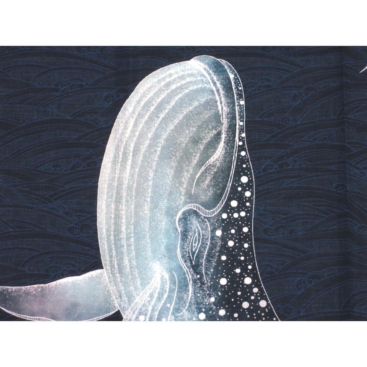 【新品】女ゆかた　くじら　Ｆサイズ