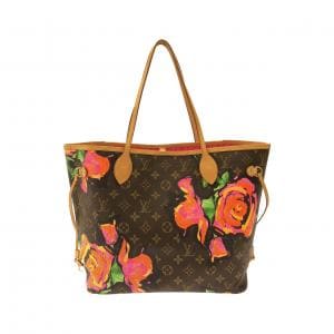 ルイヴィトン モノグラム ローズ(スティーブン スプラウス) ネヴァーフル MM M48613 バッグ