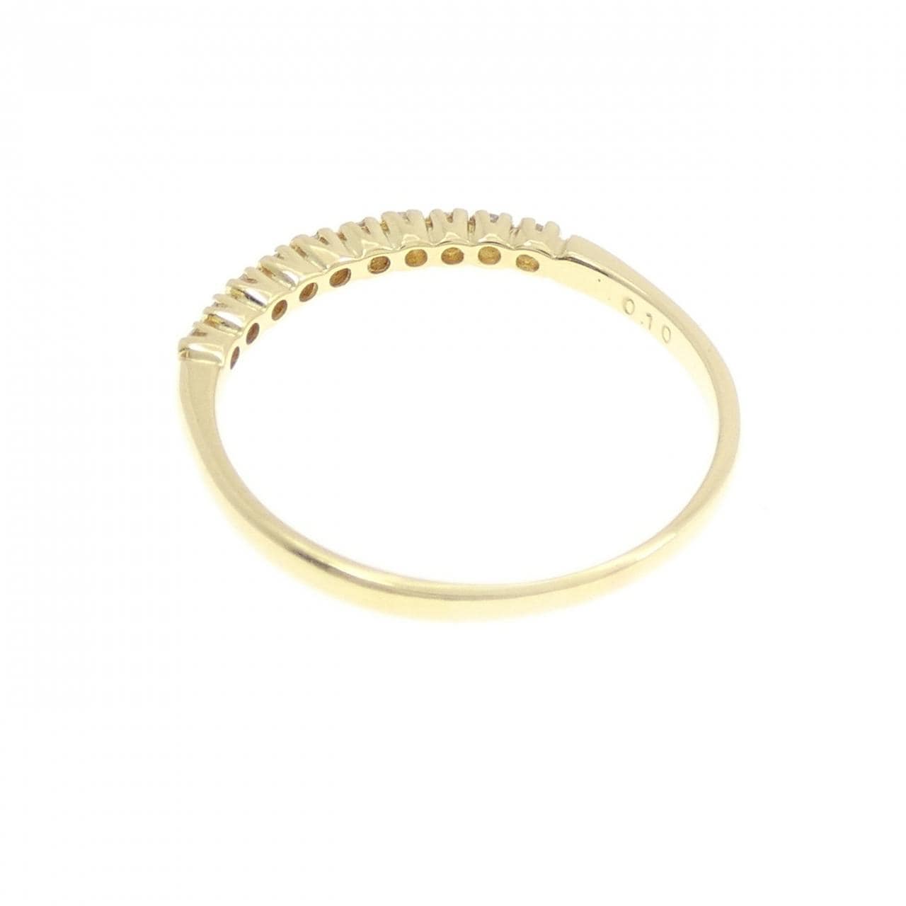 K18YG ダイヤモンド リング 0.10CT