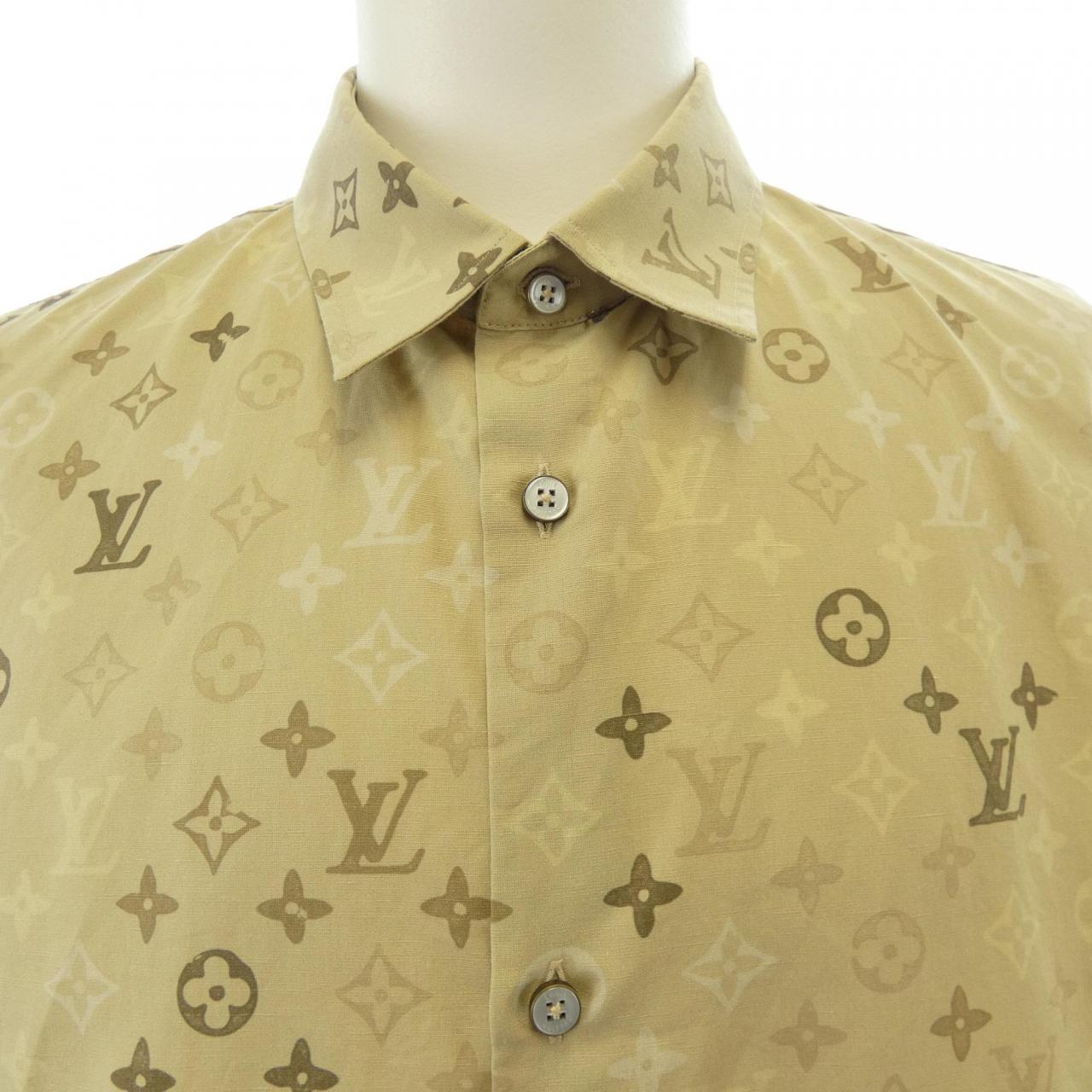 ルイヴィトン LOUIS VUITTON モノグラムショートスリーブシャツ HVS03W849 シャツ