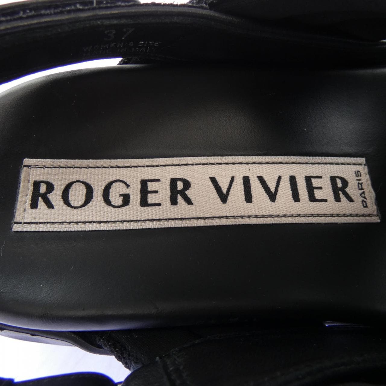 ロジェヴィヴィエ ROGER VIVIER ヴィヴィラン ライトファブリック サンダル