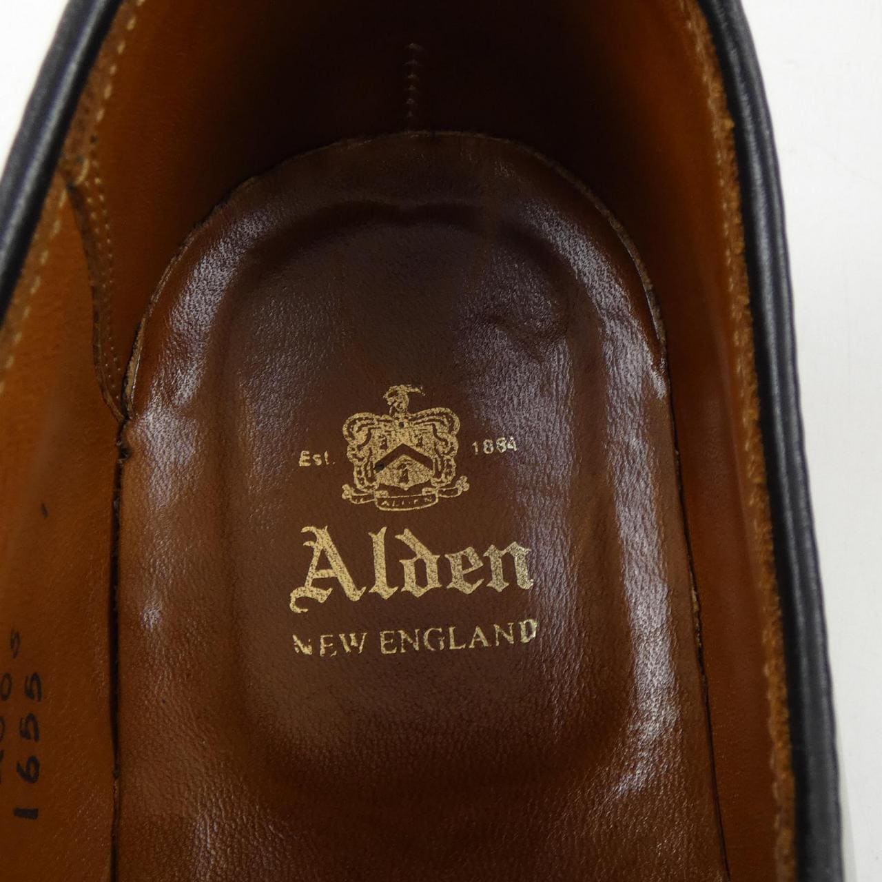 オールデン ALDEN 1655 シングルモンク シューズ