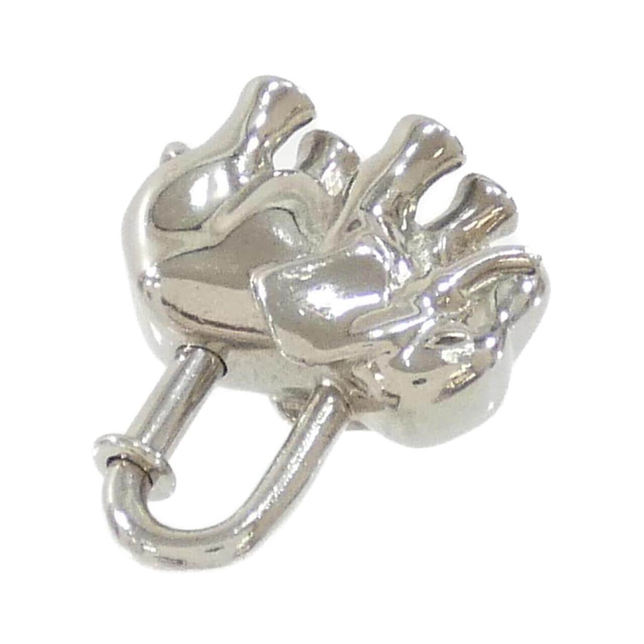 【ヴィンテージ】エルメス ELEPHANT カデナ 013247CA キーホルダー