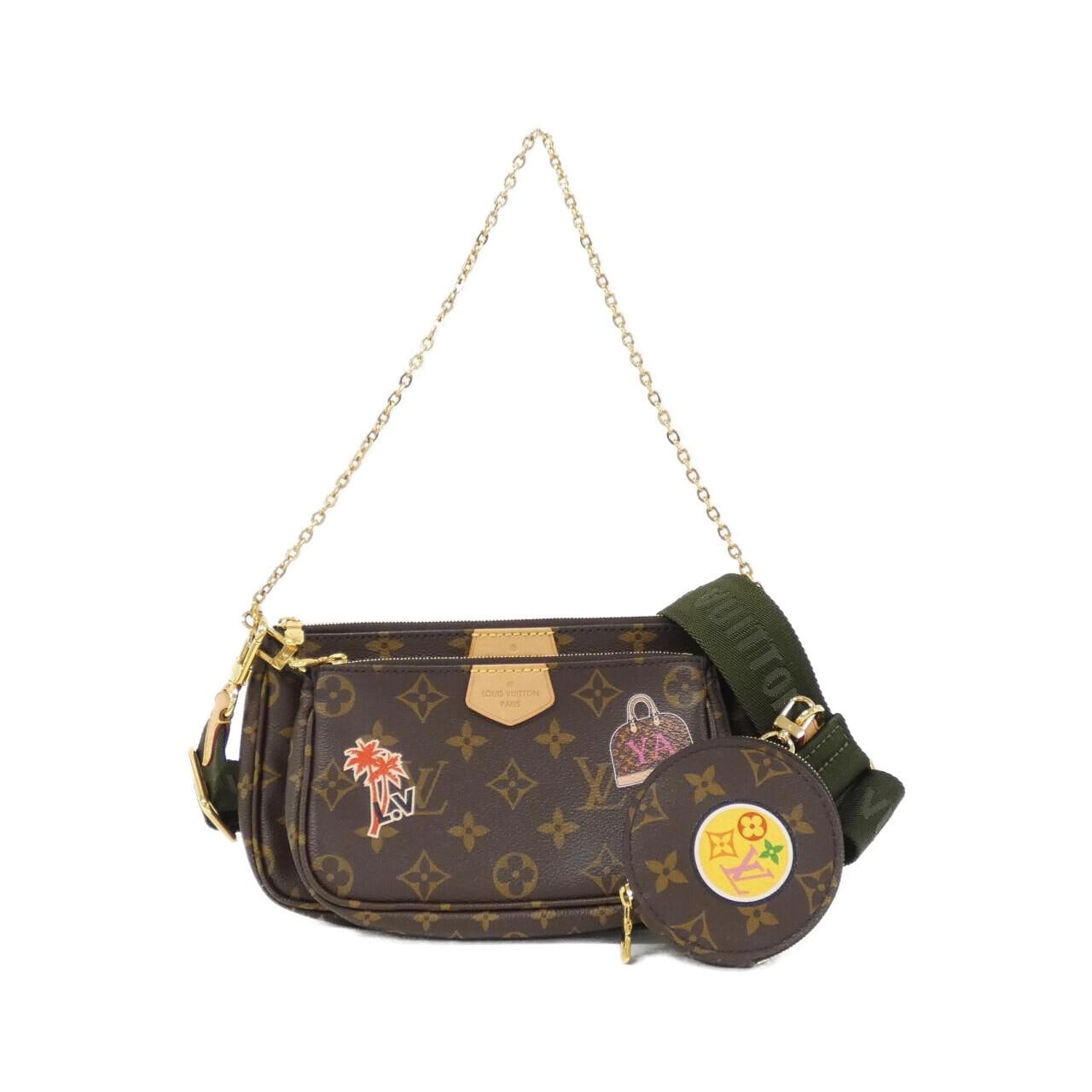 LOUIS VUITTON Monogram (My LV World Tour) 多口袋配件 P01458 單肩包