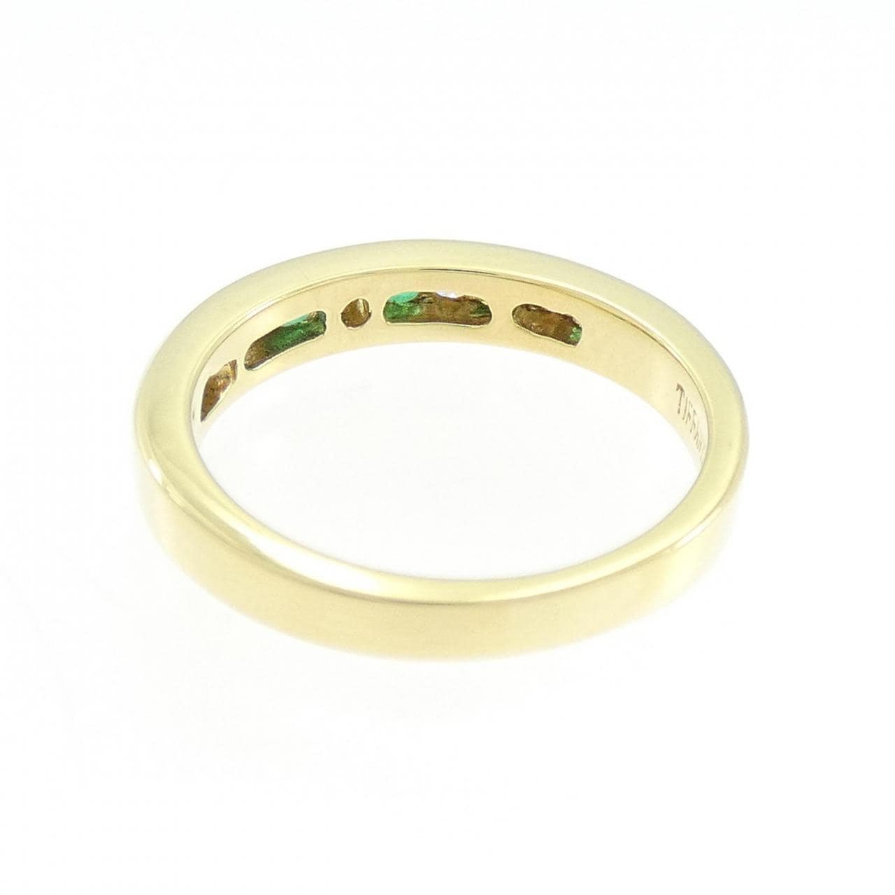 ティファニー ハーフサークル チャネルセッティング リング