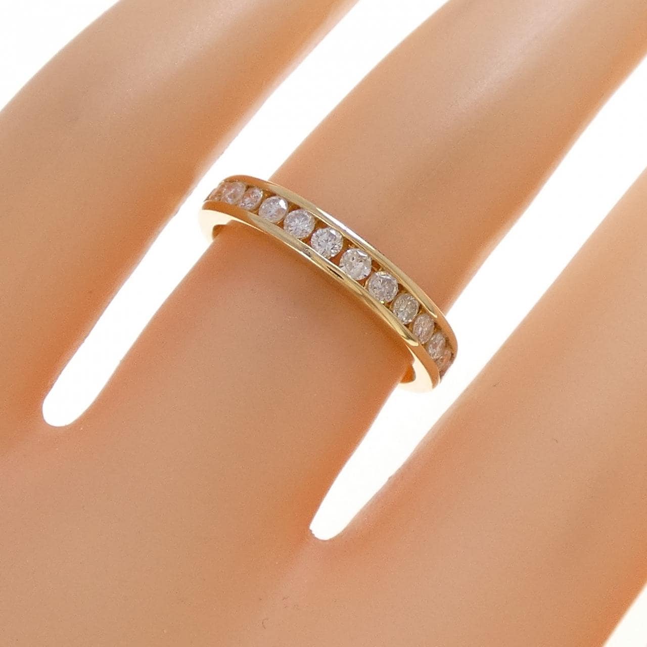 K18YG ダイヤモンド リング