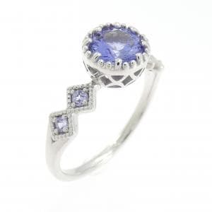 K18WG タンザナイト リング