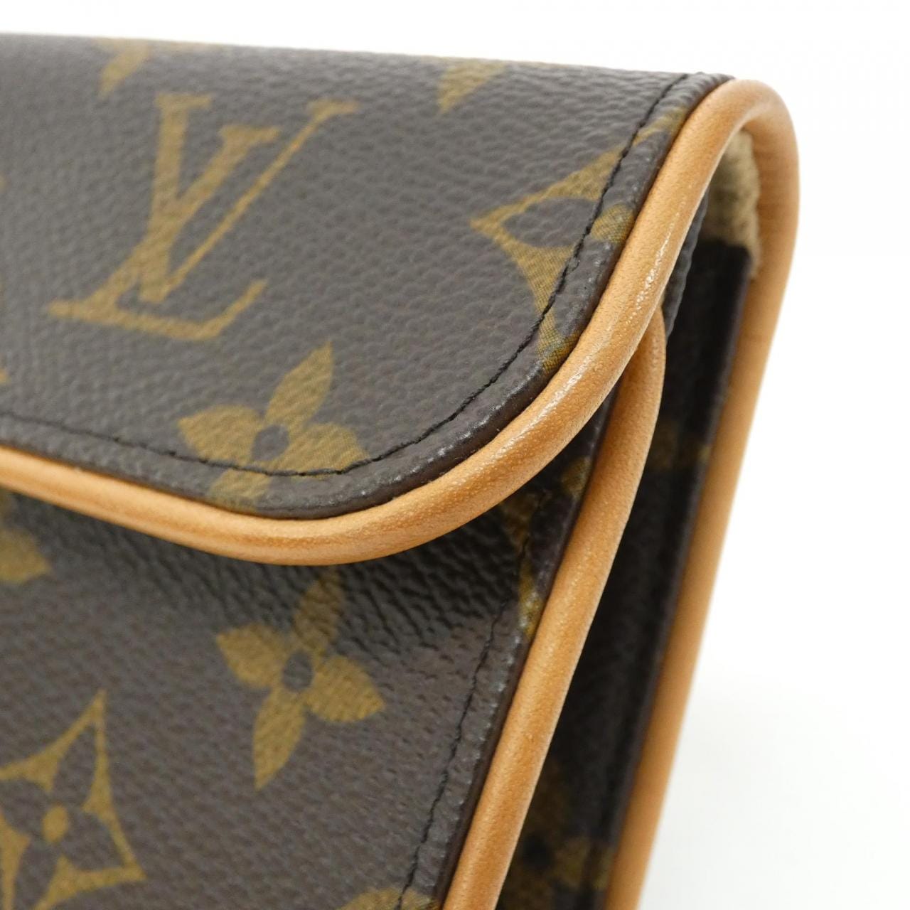 LOUIS VUITTON Monogram Pochette Florentine M M51855+M67305 Waist Bag