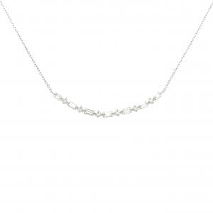 【新品】PT900/PT850 ダイヤモンド ネックレス 0.30CT