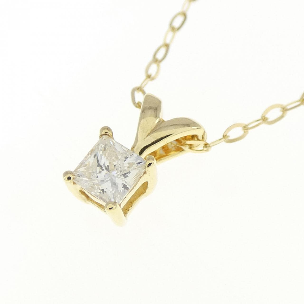 K18YG ダイヤモンド ネックレス 0.20CT