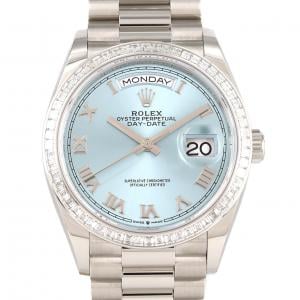 ロレックス デイデイト 128396TBR PT 自動巻 ランダム番