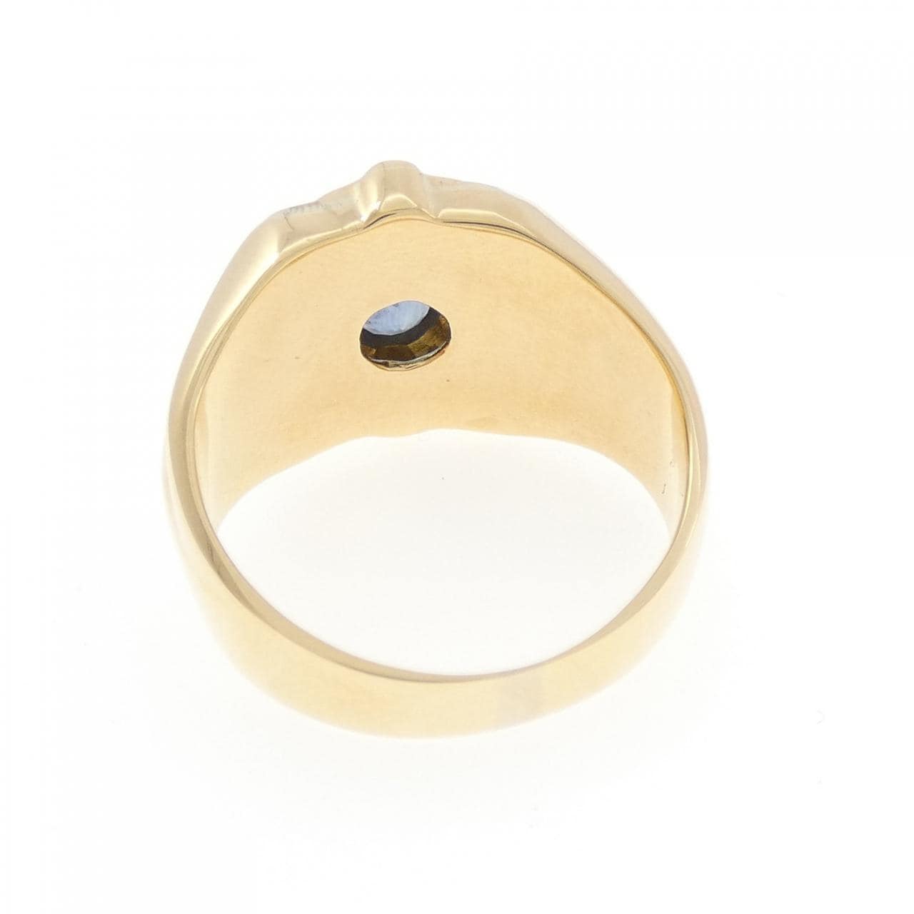 K18YG サファイヤ リング 1.27CT