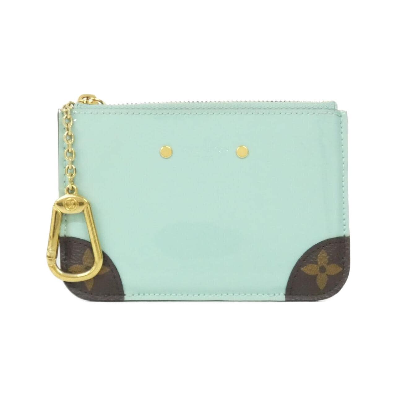 ルイヴィトン モノグラム ヴェルニ ミロワール ポシェット クレ M63854 コイン＆キーケース