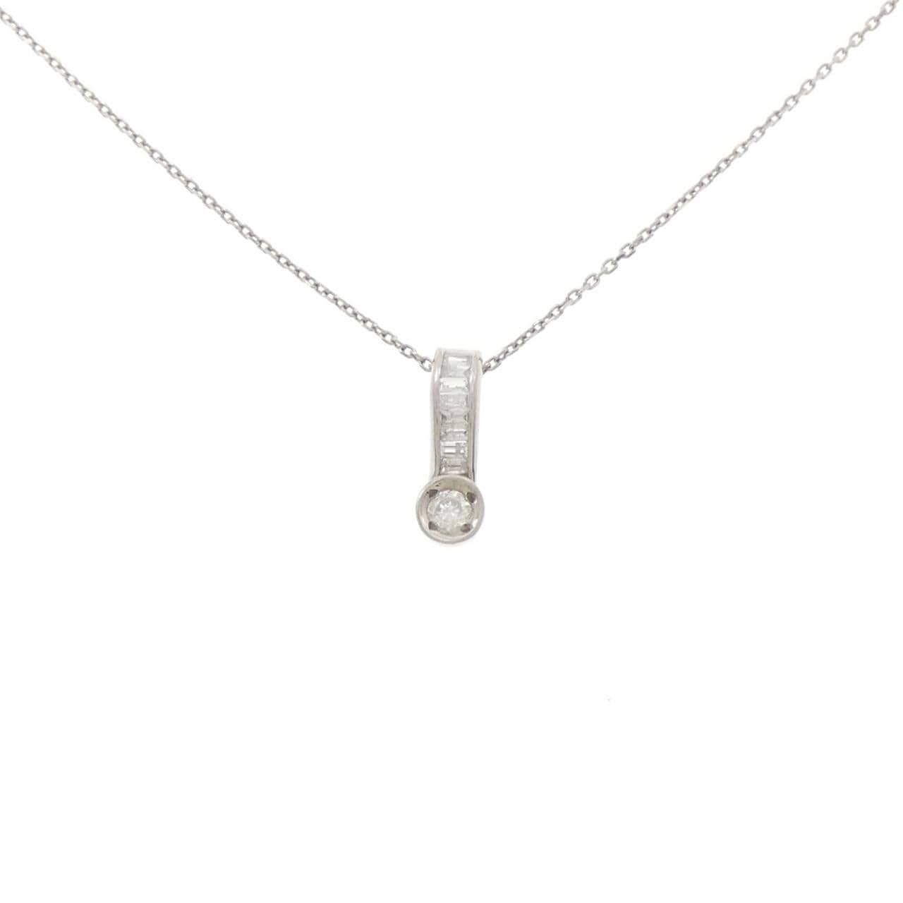 PT900/PT850 ダイヤモンド ネックレス 0.23CT