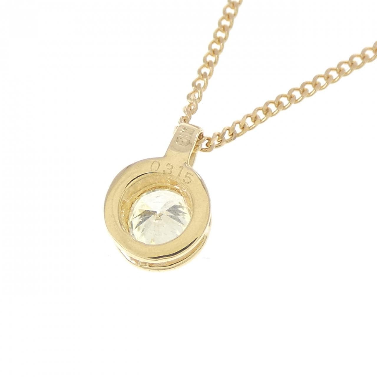 K18YG ダイヤモンド ネックレス 0.315CT