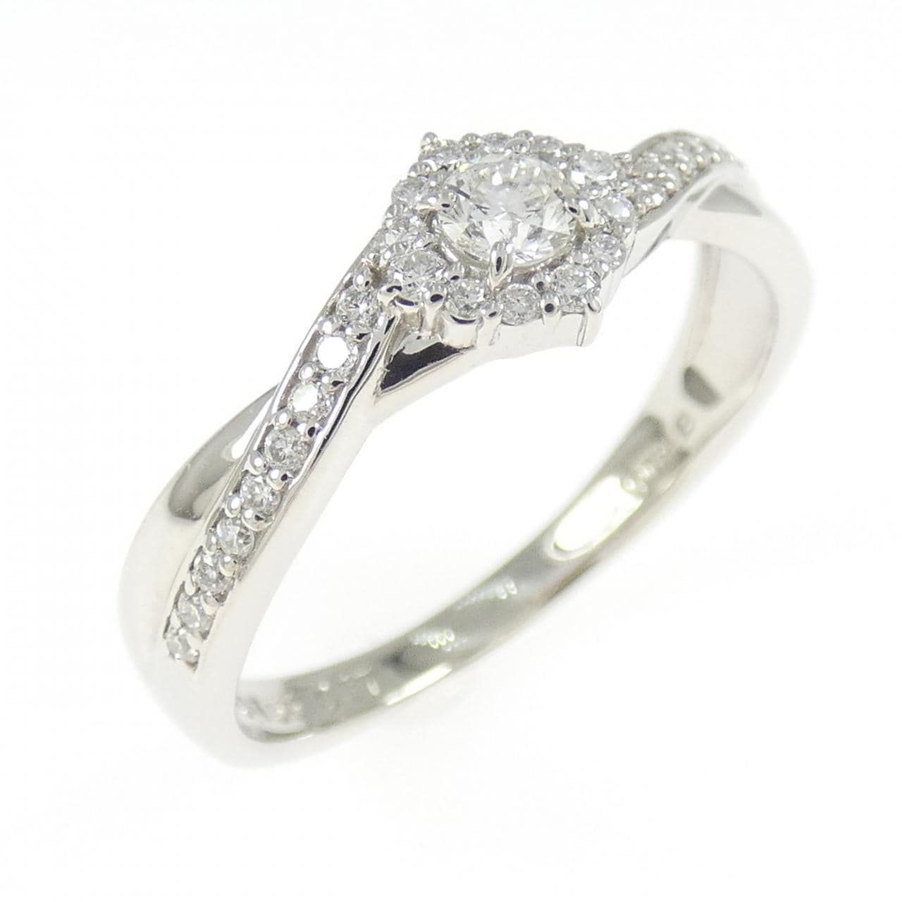 PT900 ダイヤモンド リング 0.155CT