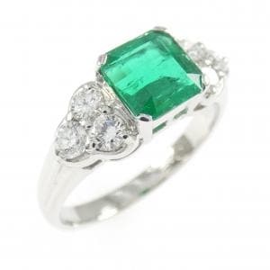 PT900 エメラルド リング 0.97CT