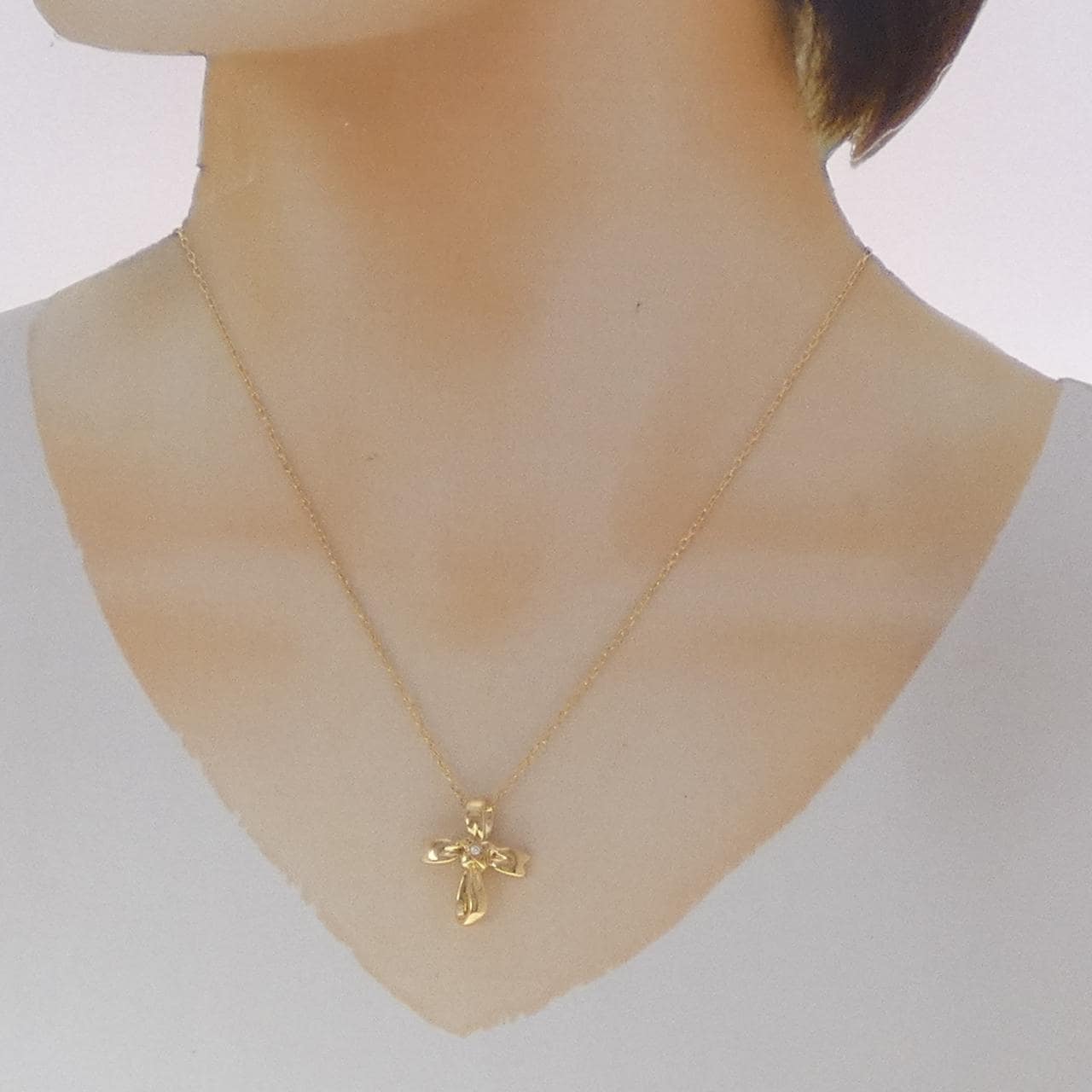 ミキモト ダイヤモンド ネックレス 0.01CT