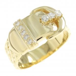 K18YG ダイヤモンド リング 0.17CT