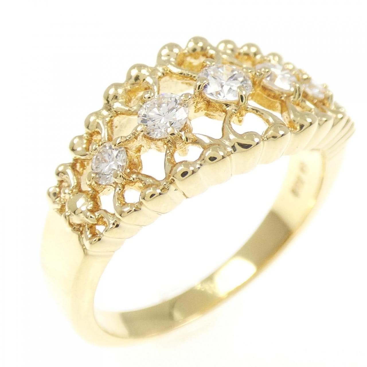 ミキモト ダイヤモンド リング 0.28CT