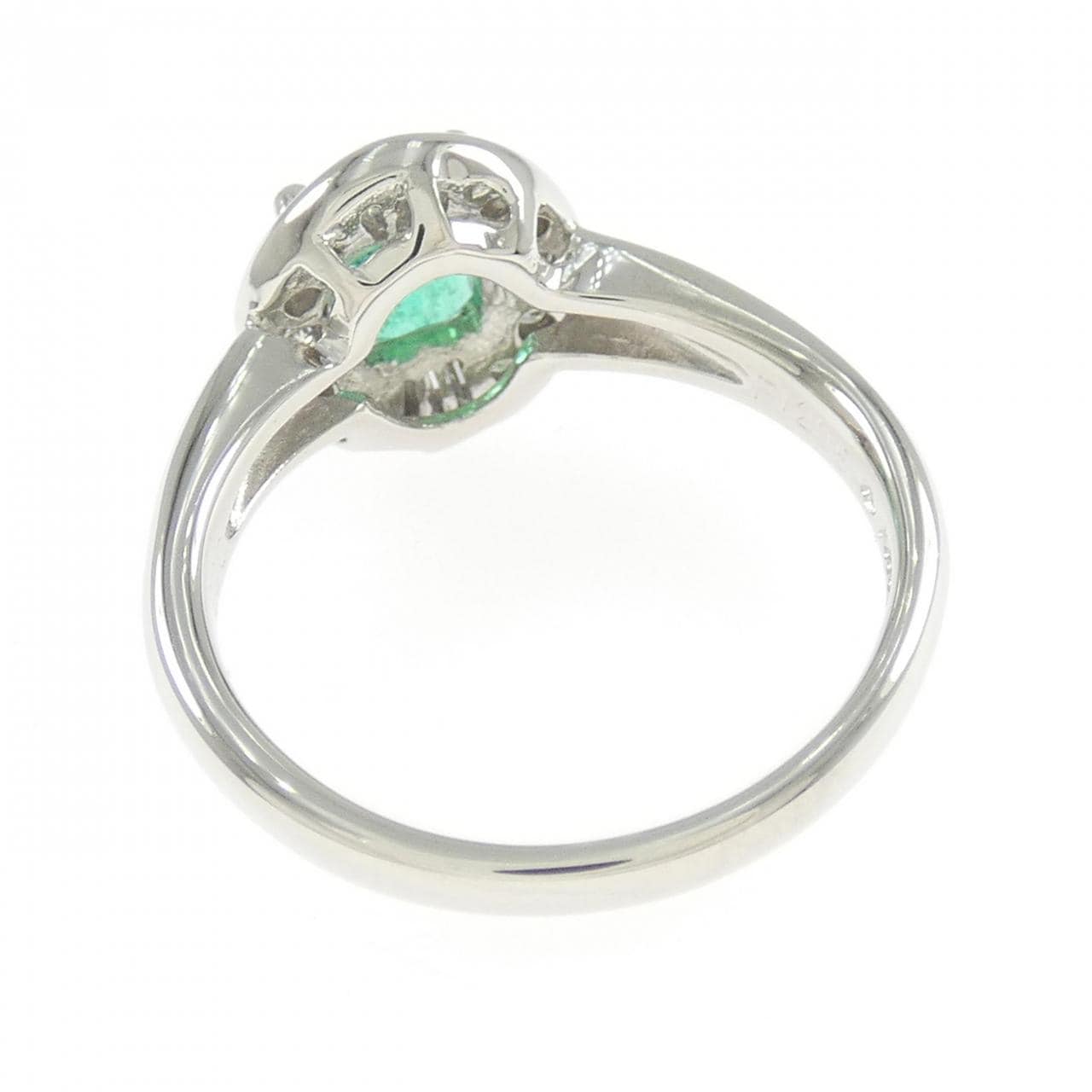 PT850 エメラルド リング 0.68CT