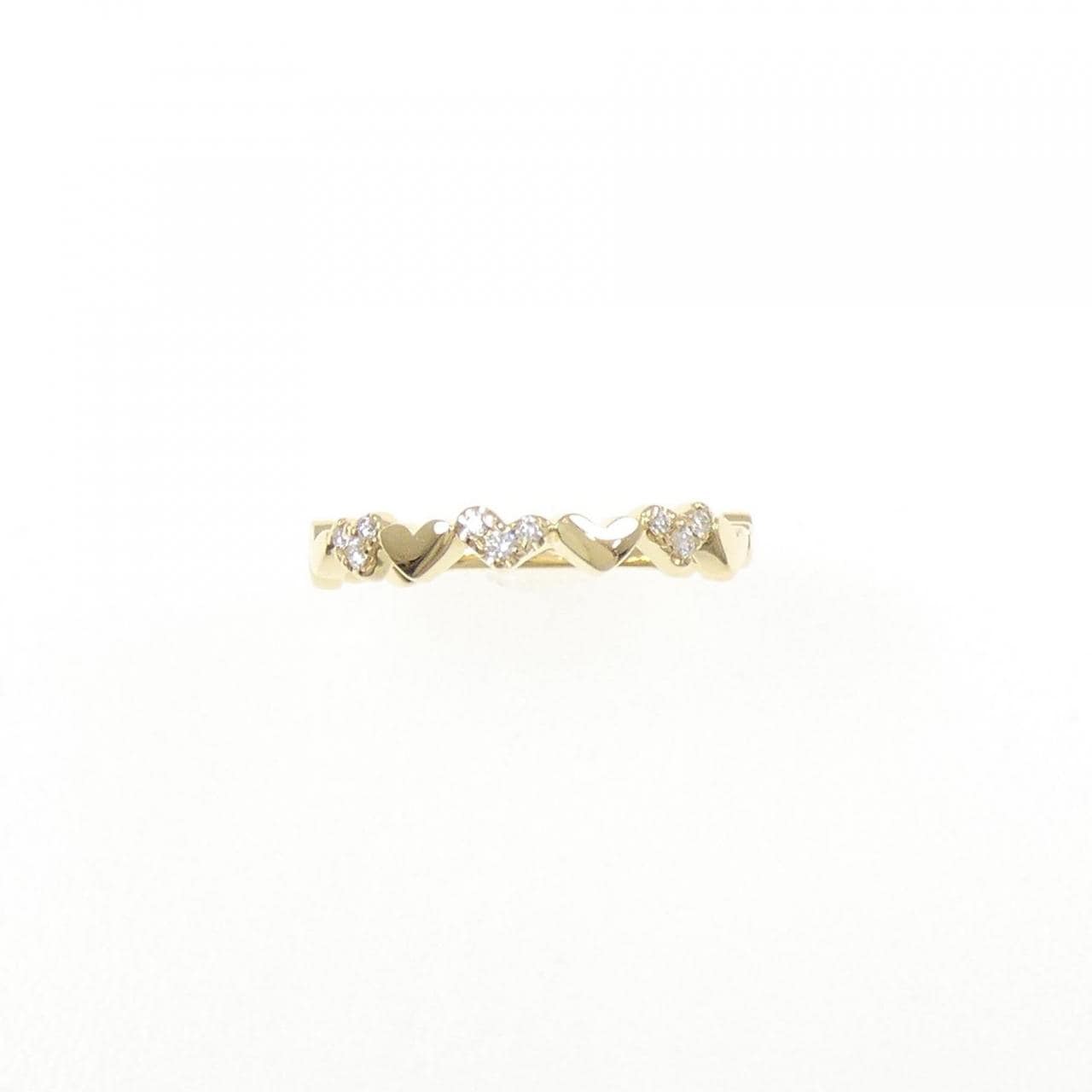 アーカー アンハートパヴェ リング 0.03CT