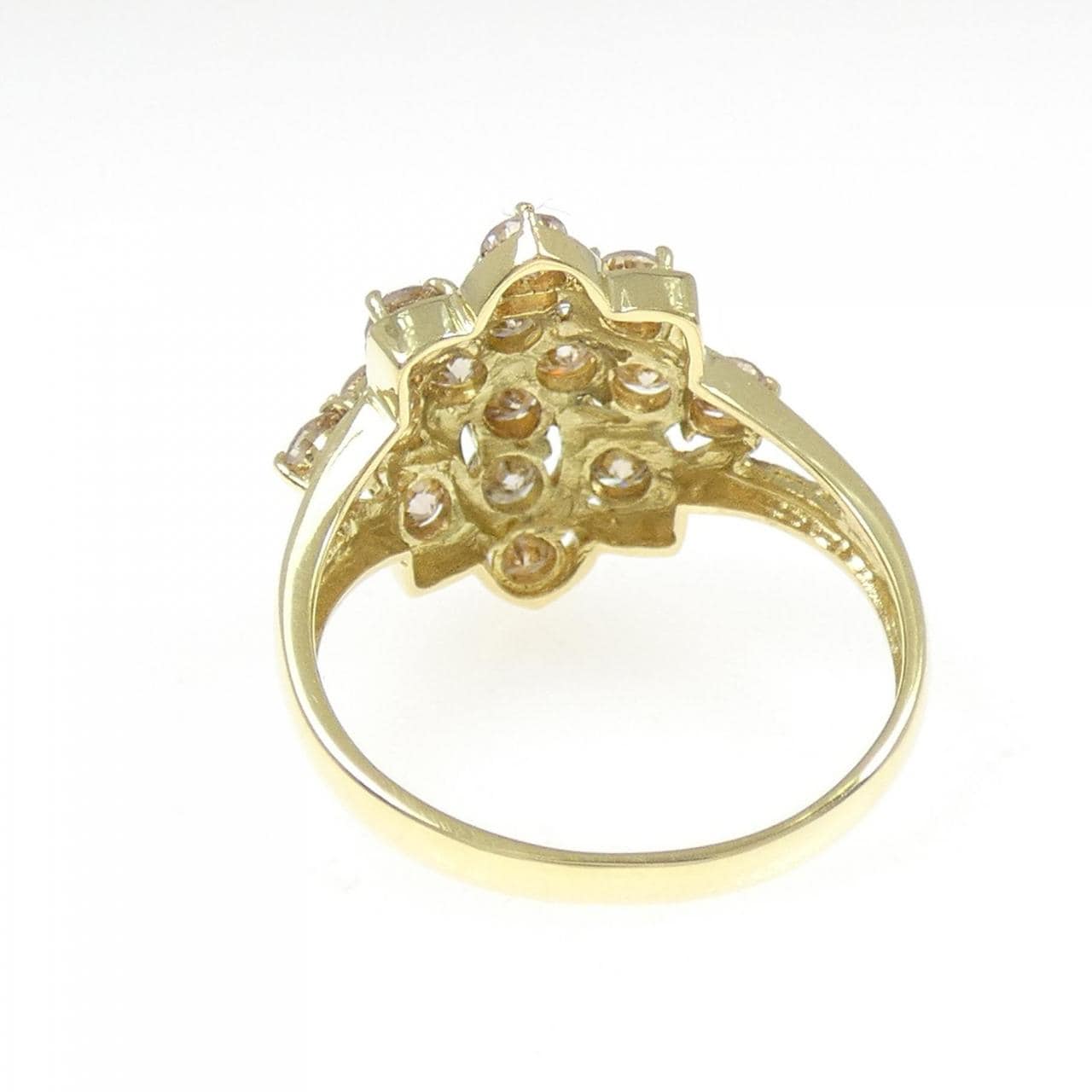 K18YG ダイヤモンド リング 1.00CT