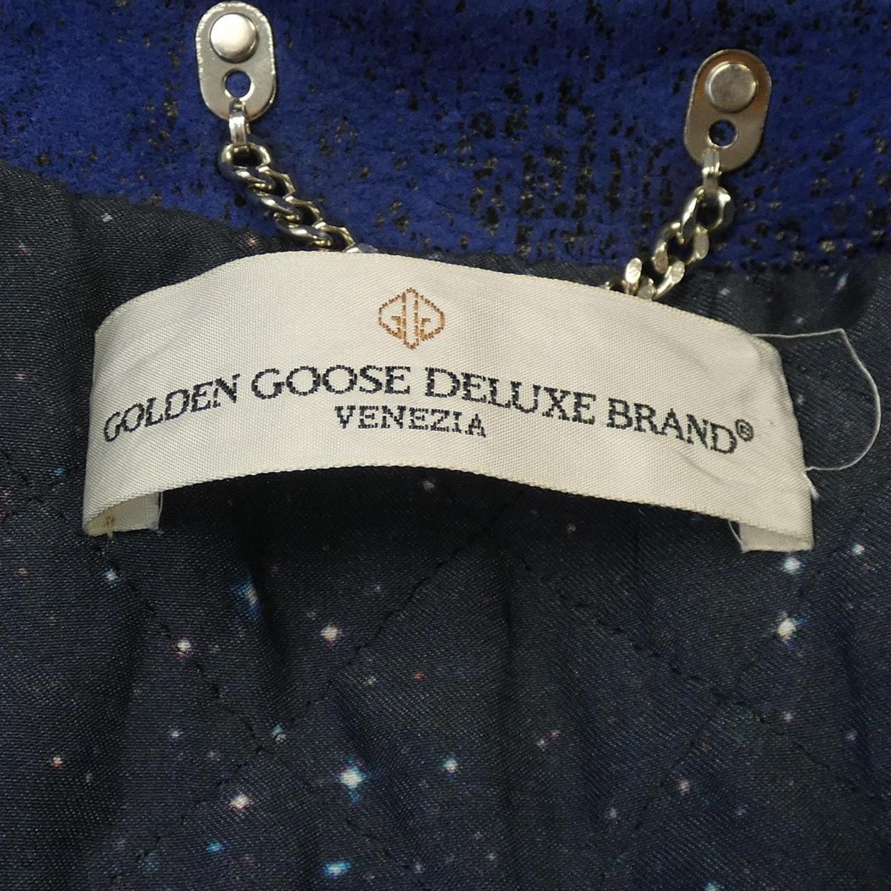 ゴールデングース GOLDEN GOOSE レザーライダースジャケット