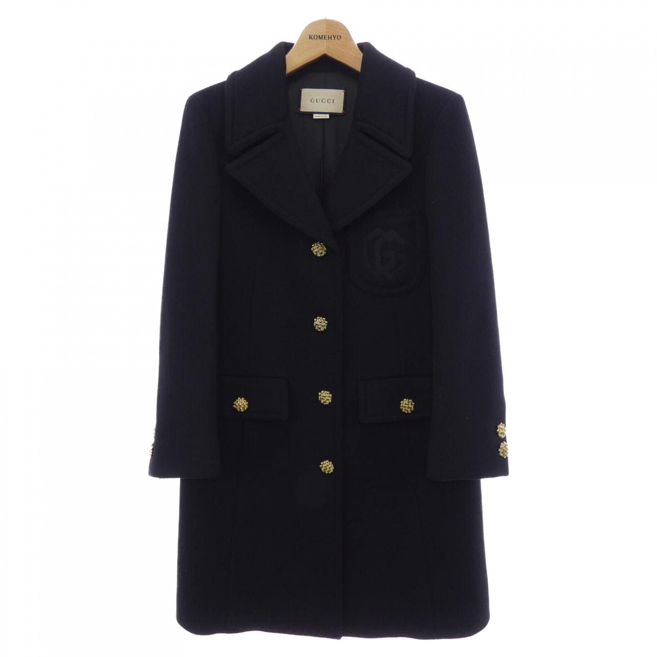 グッチ GUCCI ダブルG エンブロイダリー 657054 ZAG3M コート