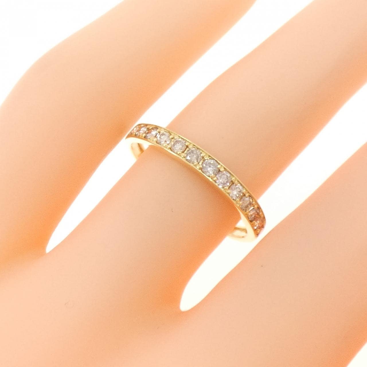 K18YG ダイヤモンド リング 0.30CT