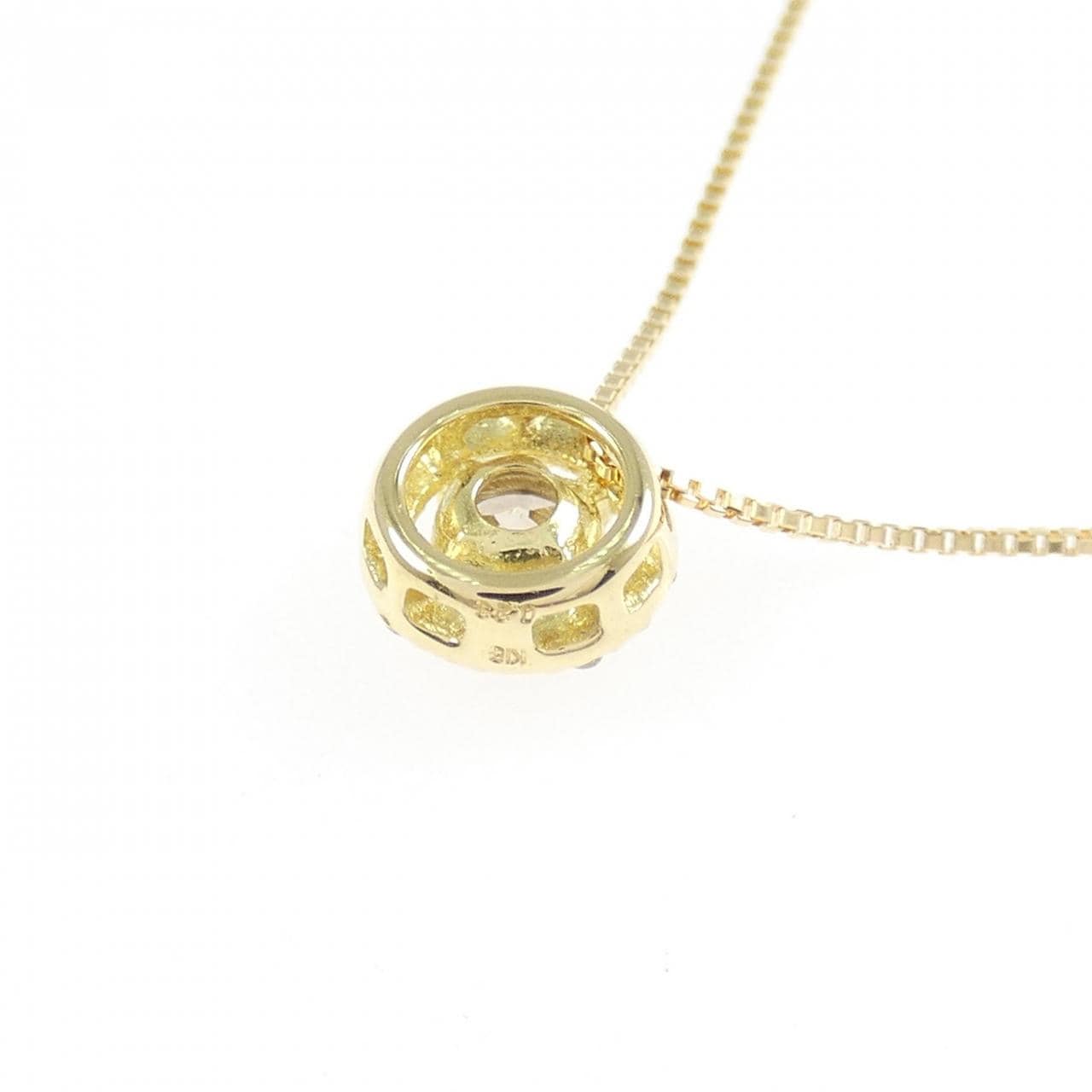 K18YG ダイヤモンド ネックレス 0.23CT