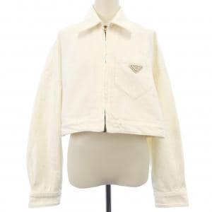プラダ PRADA トライアングルロゴ ブルゾンジャケット GFB279 S212 14LW デニムジャケット