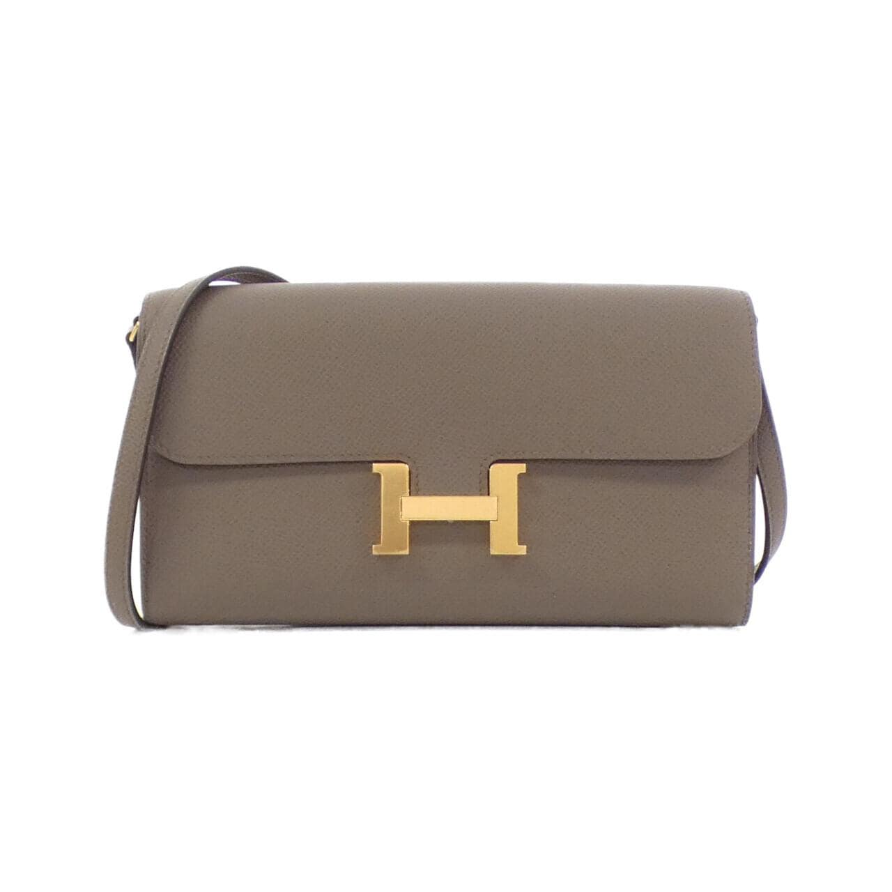 [未使用品] HERMES Constance Long to Go 080125CC 单肩钱包