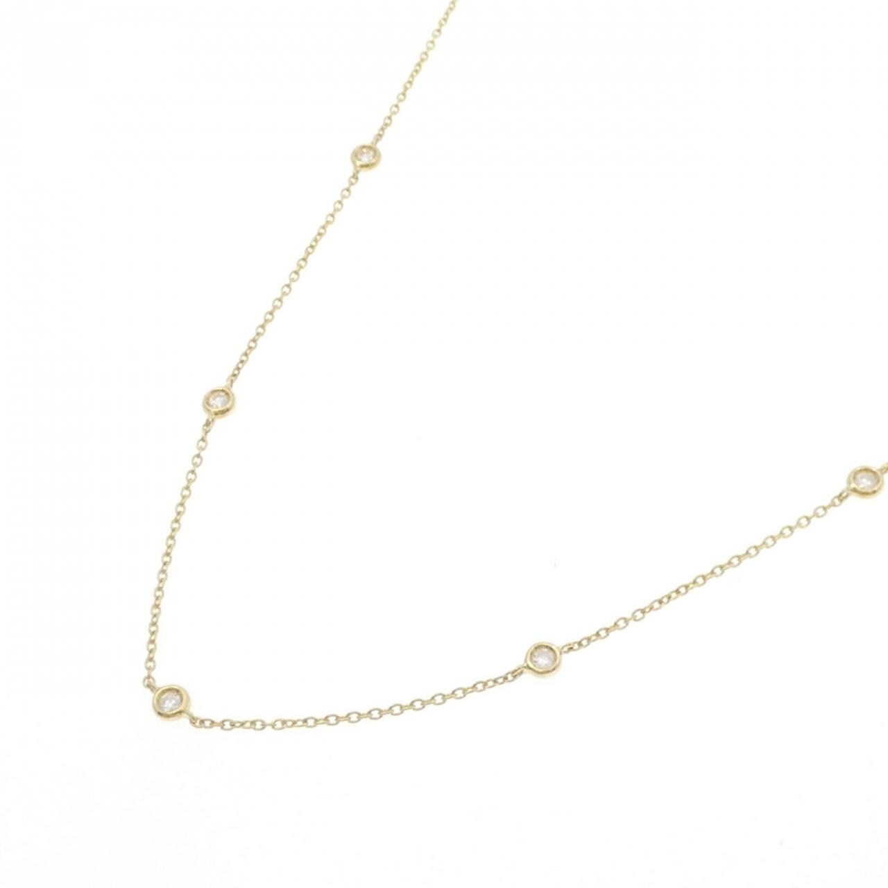 K18YG ダイヤモンド ネックレス 0.30CT