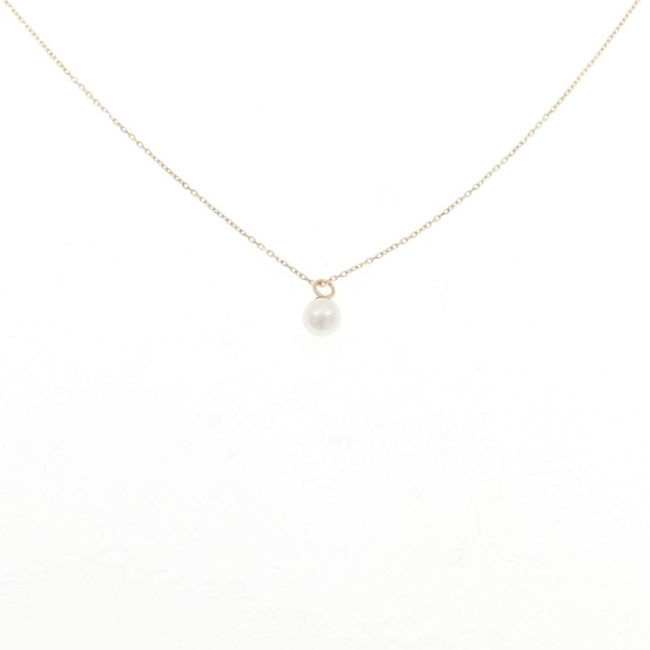 K10YG アコヤパール ネックレス 3.9mm