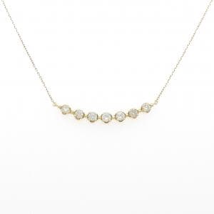 K18YG ダイヤモンド ネックレス 0.30CT
