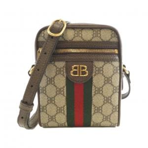 バレンシアガ BALENCIAGA×GUCCI ハッカー ショルダー ジップ バッグ 680129 2103U ショルダーバッグ