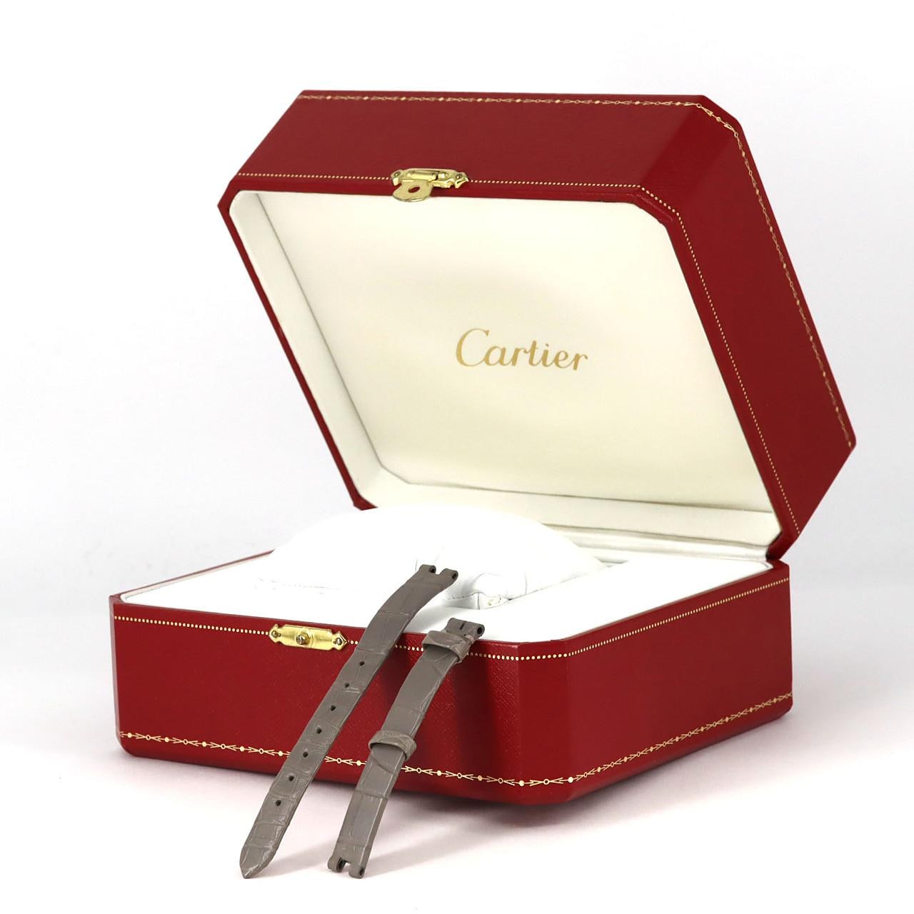 カルティエ ベニュワールアロンジェMM WG/4D WJBA0007 WG 手巻