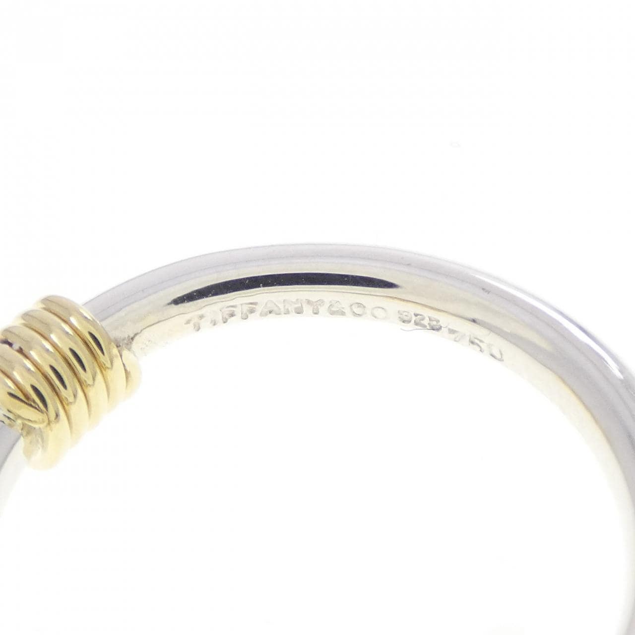 ティファニー バンドウィズ2ワイヤー リング