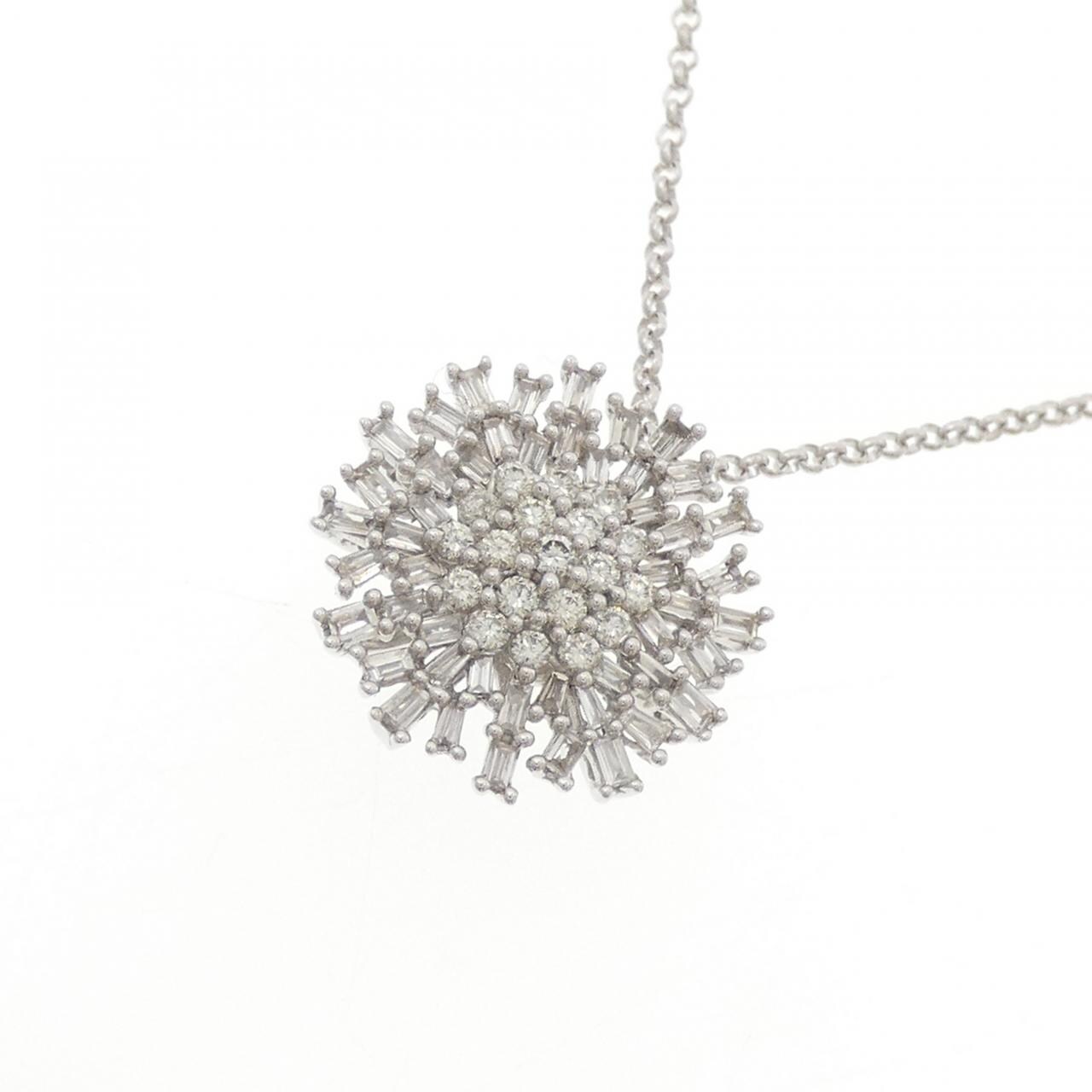 ジーエスティービー ダイヤモンド ネックレス 0.45CT
