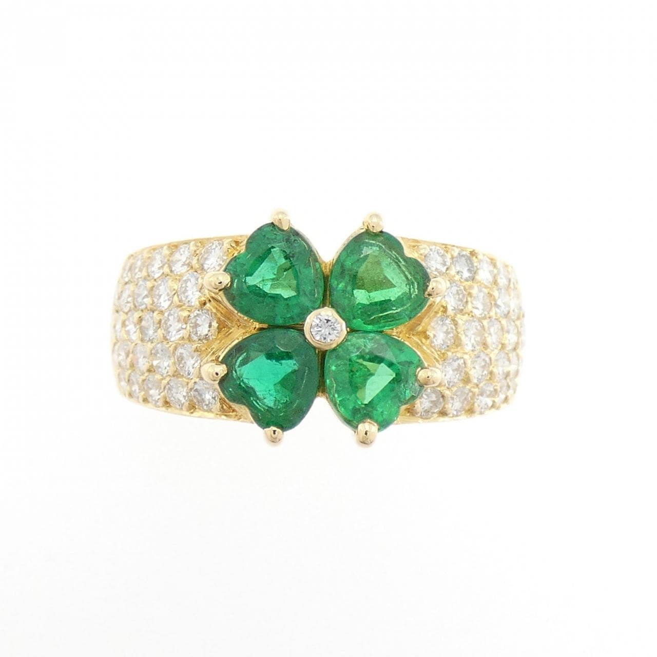 【ヴィンテージ】ヴァンクリーフ&アーペル エメラルド リング 1.17CT