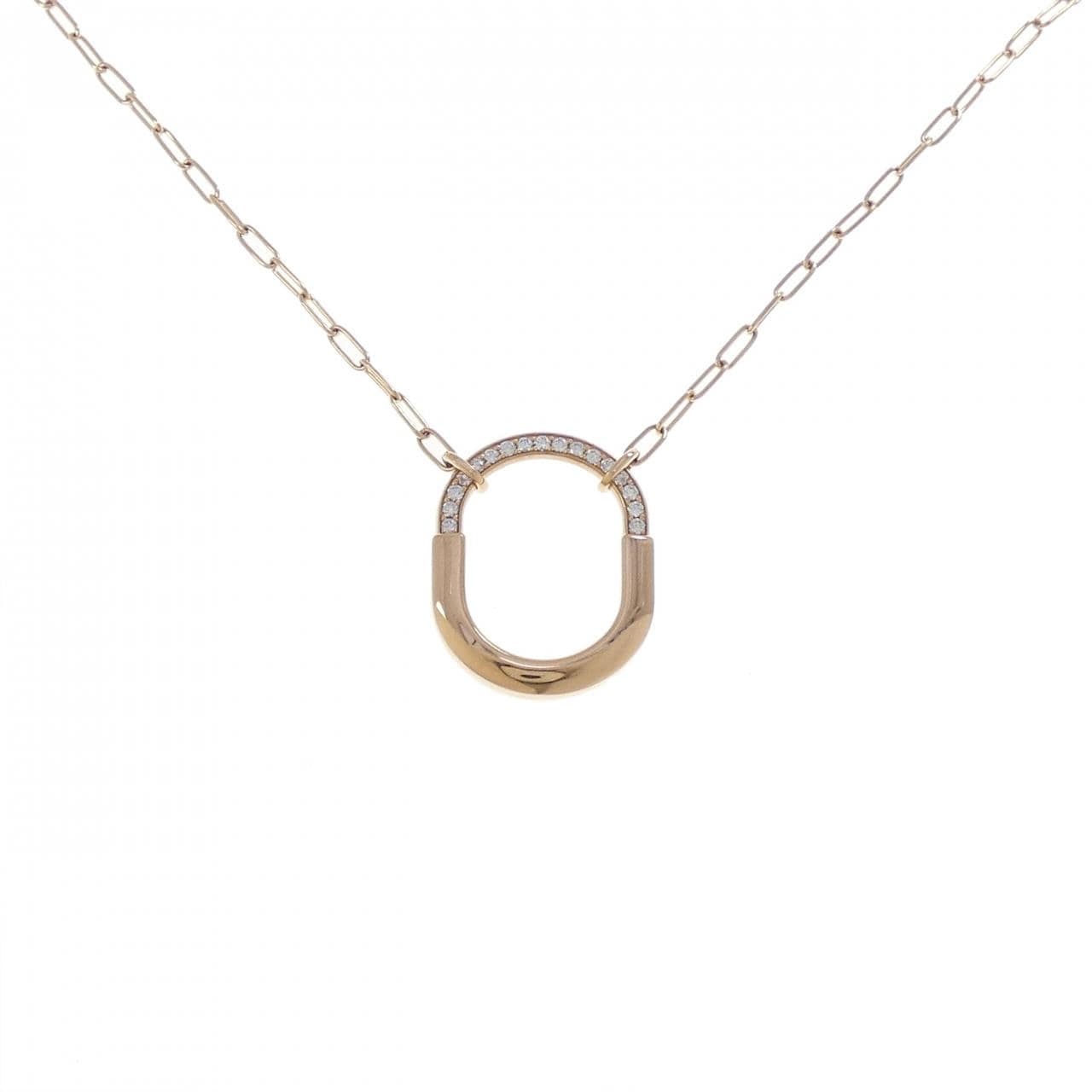 ティファニー ロック ネックレス 0.33CT