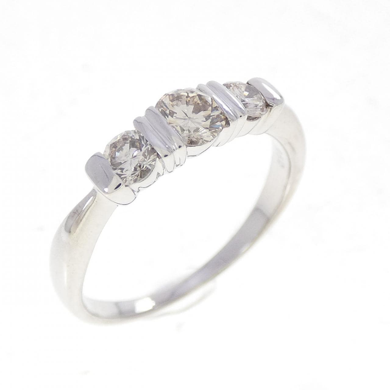K18WG ダイヤモンド リング 0.52CT