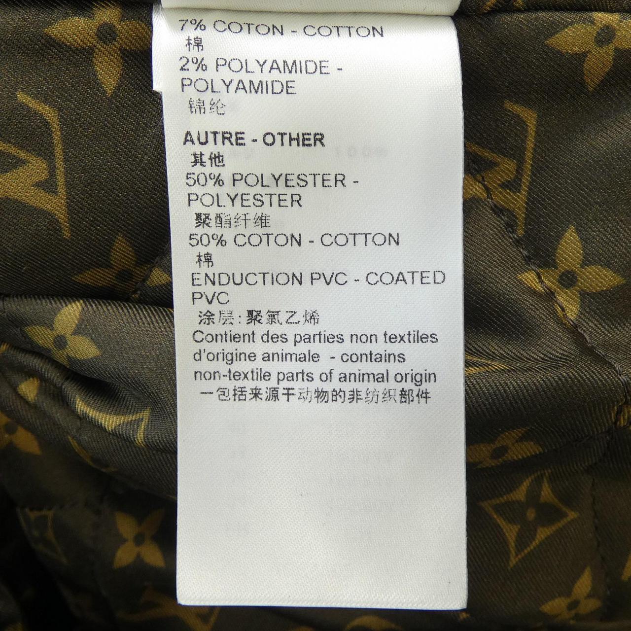 LOUIS VUITTON VUITTON Leather Riders Jacket