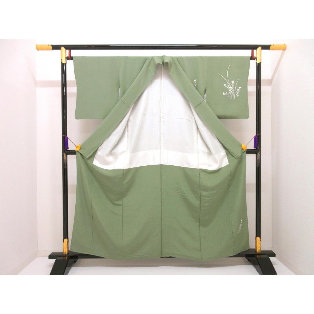 訪問着　柿本市郎　身丈Ｓ寸【本加賀友禅】