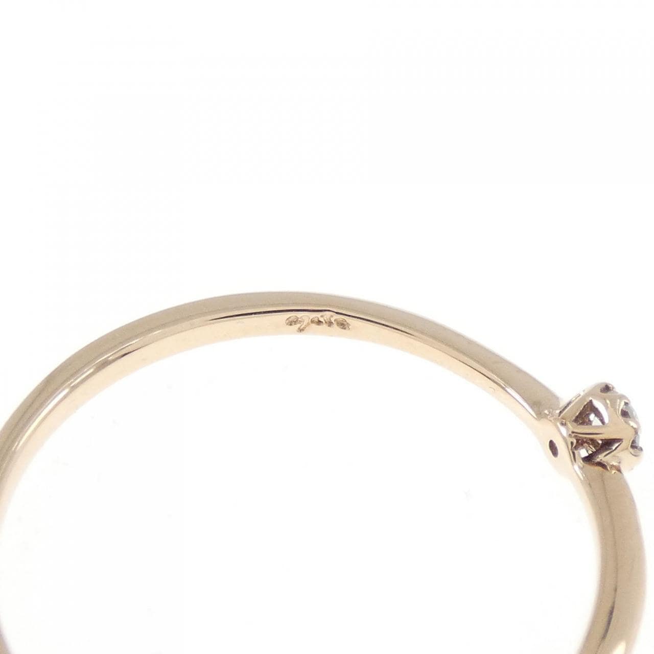 アガット ダイヤモンド リング 0.03CT