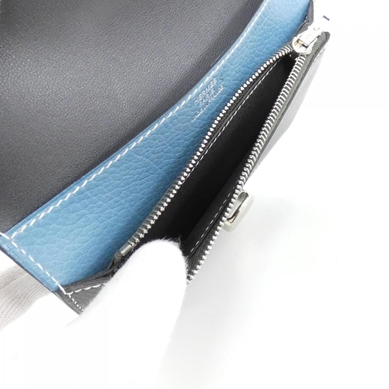 エルメス ドゴン コンパクト バイカラー 財布