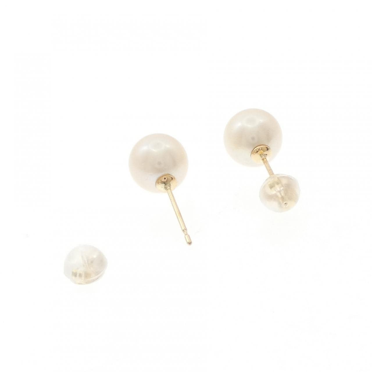 K18YG アコヤパール ピアス 8.3mm