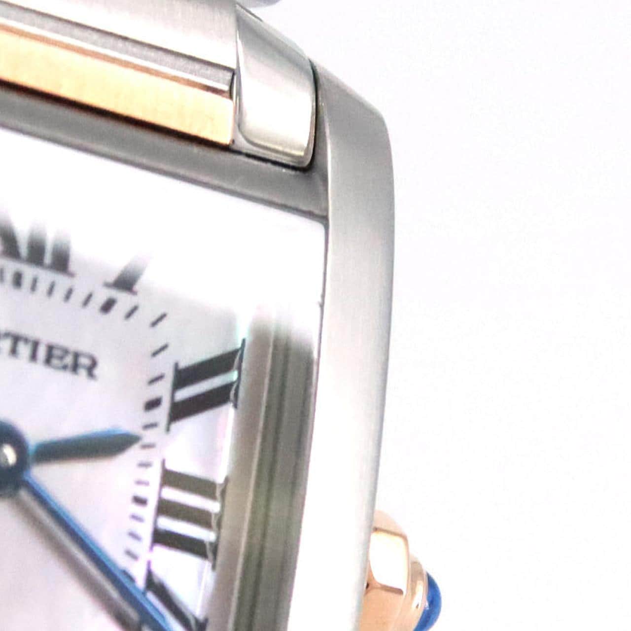 Cartier Tank Française SM PG Combi W51027Q4 SSxPG石英