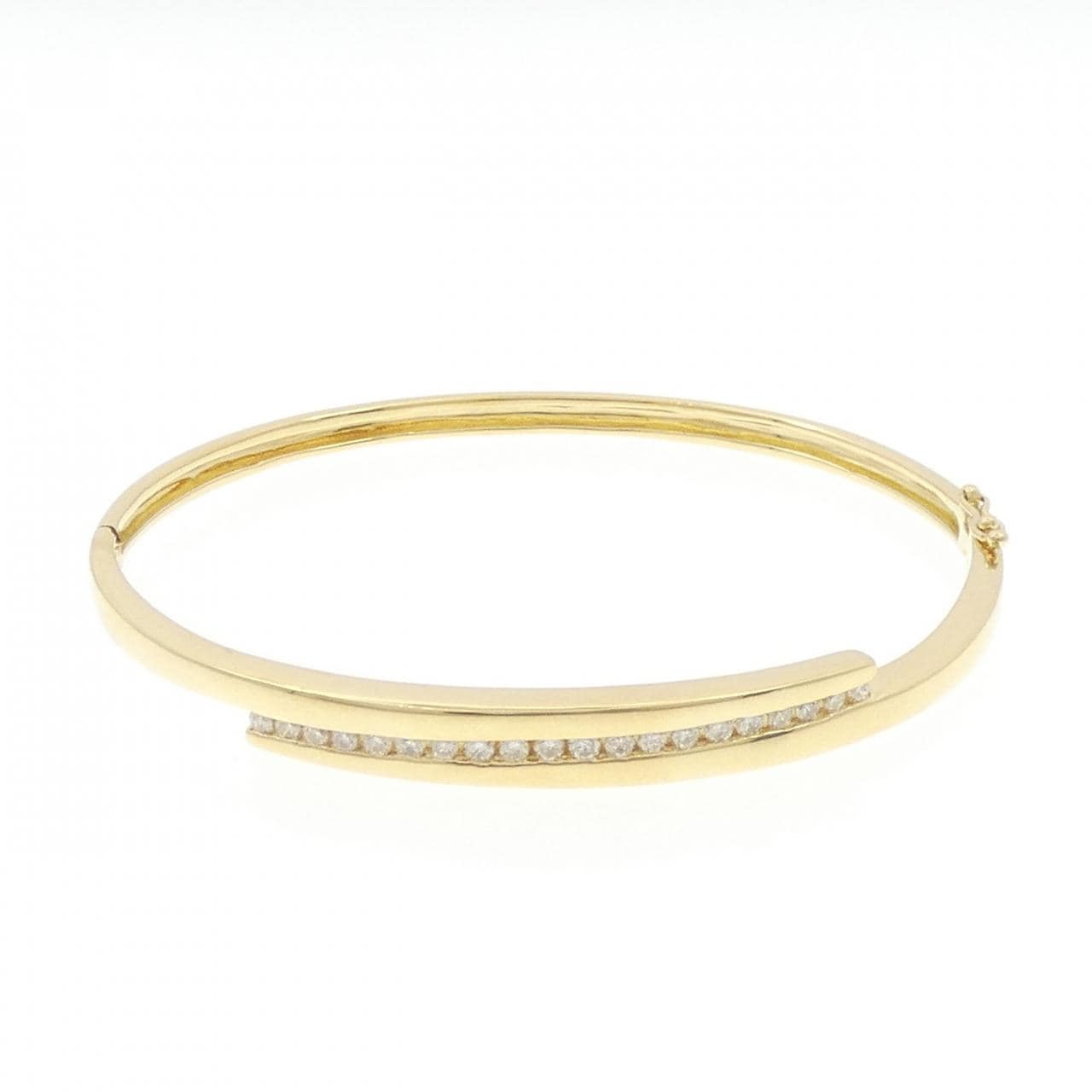 K18YG ダイヤモンド バングル 0.50CT